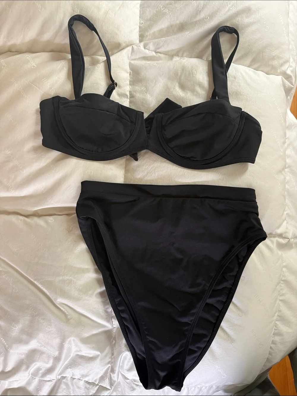 Monday Swimwear Black bikini